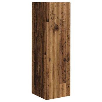 Mueble De Tv Montado En La Pared 30 X 31 X 100 Cm Madera Vieja Vidaxl