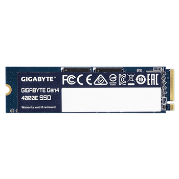 GIGABYTE Gen4 4000E SSD 500GB M.2 3600MB/s PCI Express 4.0 NVMe