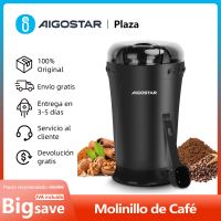 molinillo de cafe electrico cuchilla de acero inoxidable capacidad 60 g con cepillo de limpieza libre de bpa 200 w