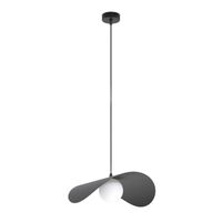 lampara colgante nera l negro