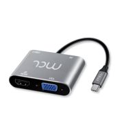 base para portatil mcl md1b99au3chvudp usb 32 type-c 60w plata 4k