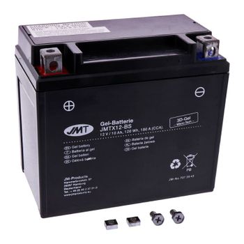 Batería JMT YTX12-BS gel 12V-10Ah