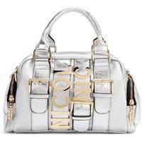 nicole lee bolso de mano calista bolso de mano multi bolsillo plateado para mujer