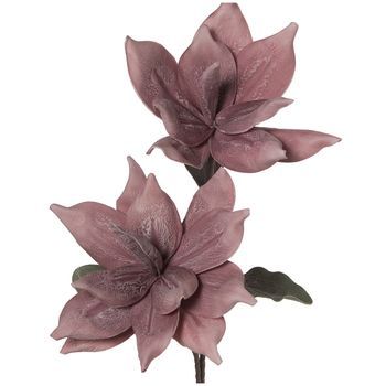 Set 6 Ramas Artificiales Rosa