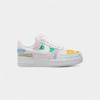 nike zapatillas air force 1 low world tour white para mujer