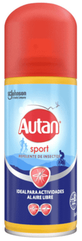 Autan Sport Repelente Mosquitos, Moscas y Garrapatas 100 ml