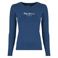 pepe jeans camiseta manga larga new virginia ls n para mujer