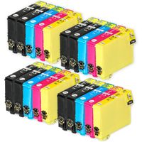 20x epson t1285 t1281 t1282 t1283 t1284 cartuchos de tinta compatibles para epson stylus sx125 sx130 sx420w sx235w sx435w sx230 sx425w sx430w sx438w sx440w sx445w bx305fw s22