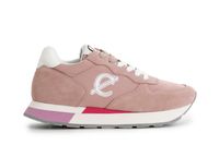 zapatillas deportivas de piel de ante y tejido powder