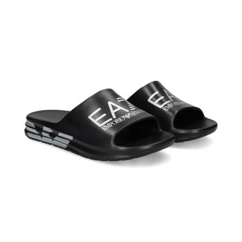 Ea7 Sandalias Hombre - Negro Talla 10