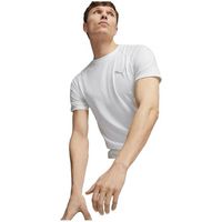 puma camiseta t-shirt evostripe blanc en polyester recycle para mujer