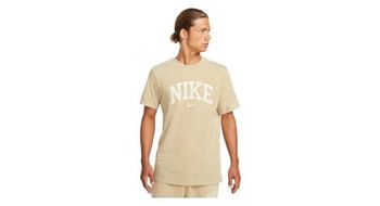 Camiseta de manga corta nike sportswear retro beige