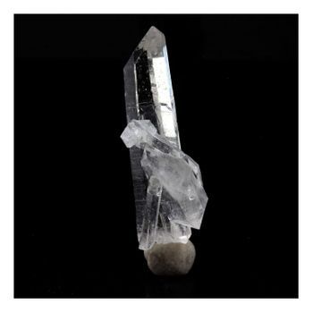 Cuartzo Biterminado - Piedra Natural De La Mina Gardette, Bourg D'oisans, Isère, Francia - Curación Y Cristal De Energía Positiva | 16.21 Ct -