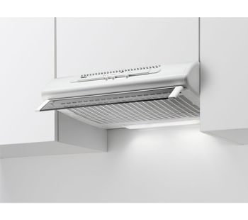 ZANUSSI ZHT611W Visor Cooker Hood - Stainless Steel, White