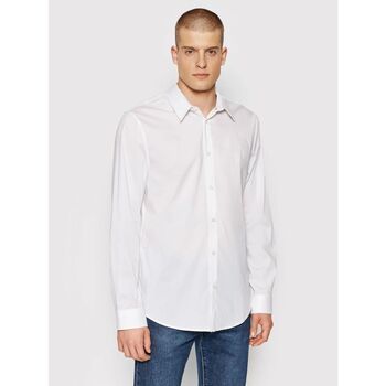 Guess Camisa manga larga M1YH20 W7ZK1-G011 PURE WHITE para hombre
