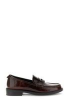 mocasines de piel naplak con antifaz coffee 38