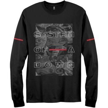 System Of A Down Camiseta manga larga Eye Collage para mujer