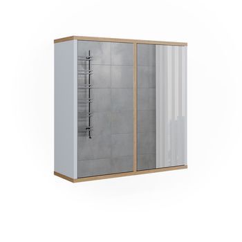 Armario Con Espejo Para Baño Didi 60 X 60 Cm Con Dos Puertas De Espejo Vicco
