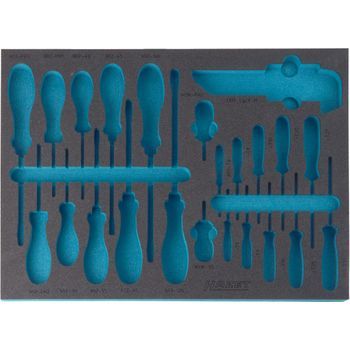 Hazet 163-141l Cubeta De Espuma Suave De 2 Componentes ∙ 519 Mm X 392 Mm