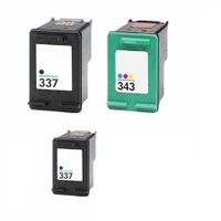 compatible multipack hp officejet 6315 printer ink cartridges 3 pack -c9364ee