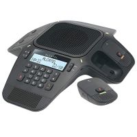 alcatel conference 1800 telefono fijo negro