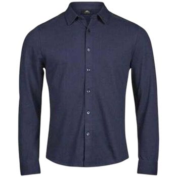 Tee Jays Camisa manga larga Luxury para hombre