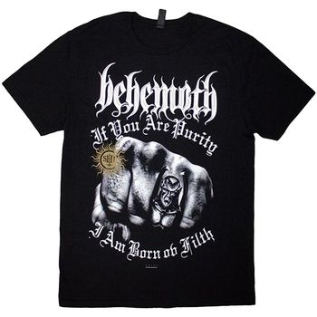 Behemoth Tops y Camisetas The Shit Ov God Purity Fist para mujer