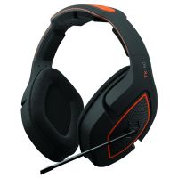 gioteck tx-50 auriculares gaming multiplataforma negronaranja