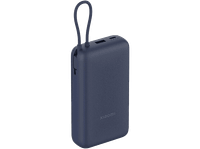powerbank - xiaomi pb2030mi 20000 mah 1x usb-c usb-a 33w cable integrado azul