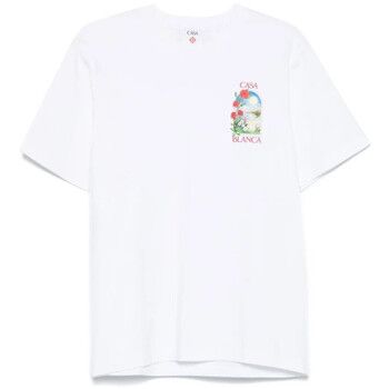 Casablanca Camiseta LA DAYS T-SHIRT WHITE para mujer