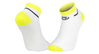 calcetines bv sport light run blanco amarillo