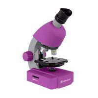 microscopio optico bresser junior 40x-640x led violeta