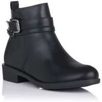 priska botines botin plano para mujer