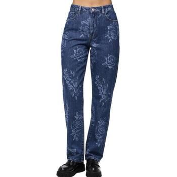 Pieces Jeans Droit Flora para mujer