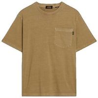 superdry camiseta t-shirt contrast stitch pocket para hombre