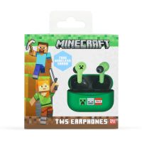 auriculares inalambricos minecraft tws earpods color verde otl technologies