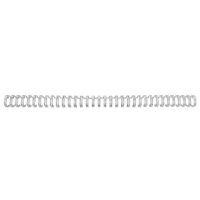 gbc rg8106 espiral metalica  95 mm  plateado  100 unidades