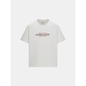 Guess Camiseta M4YI42 K8FQ4 AMERICAN TRADE TEE-G011 PURE WHITE para hombre