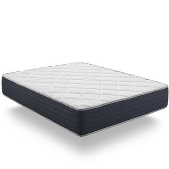 Colchón Royalvisco 160x200x30 Cm - Viscoelástico - Óptima Ventilación - Espuma Hr + Blue Látex - Reversible - Hipoalergénico - Muy Grueso