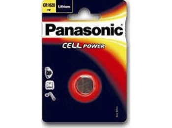Pila de botón - Panasonic CR 2016, 3 V, 90 mAh
