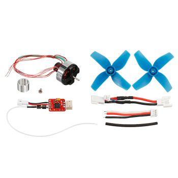 Kit de actualización del sistema de motor y ESC de cola sin escobillas para helicópteros RC XK K110 y K110S