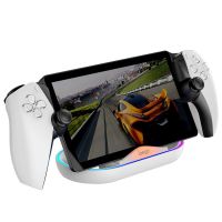base de carga ipega pg-p5p02 con luz rgb para soporte de consola de juegos portatil ps5 portal