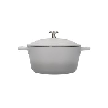 Cacerola 2,5L en fundición de aluminio gris 21 x 27,9 x 14,8