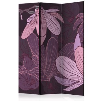 Biombo - Dreamy Flowers (135x172 Cm)