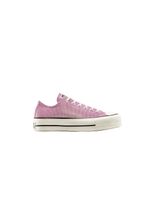 zapatillas converse chuck taylor all star lift platform sparkle low top mujer rosa