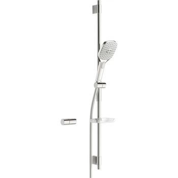 Conjunto De Barra Mural Hansa Hansaactivejet Style 8437 3 Chorros, Cromo, 84370230