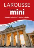 diccionario mini aleman-espanol  espanol-aleman