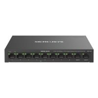 conmutador de red mercusys ms110cp fast ethernet 10 puertos poe