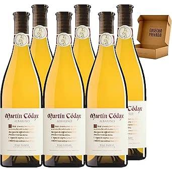 Martín Codax Albariño, 6 X Botella 75 Cl, 11.5%  - Envío En Caja Reforzada De Cartón