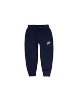pantalones nike club fleece rib cuff blue